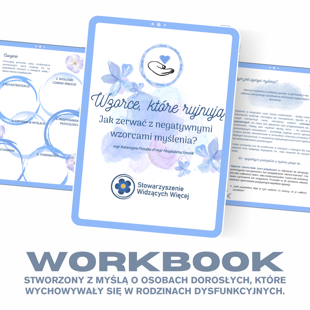 Wzorce, które rujnują. Jak zerwać z negatywnymi wzorcami myślenia? - workbook