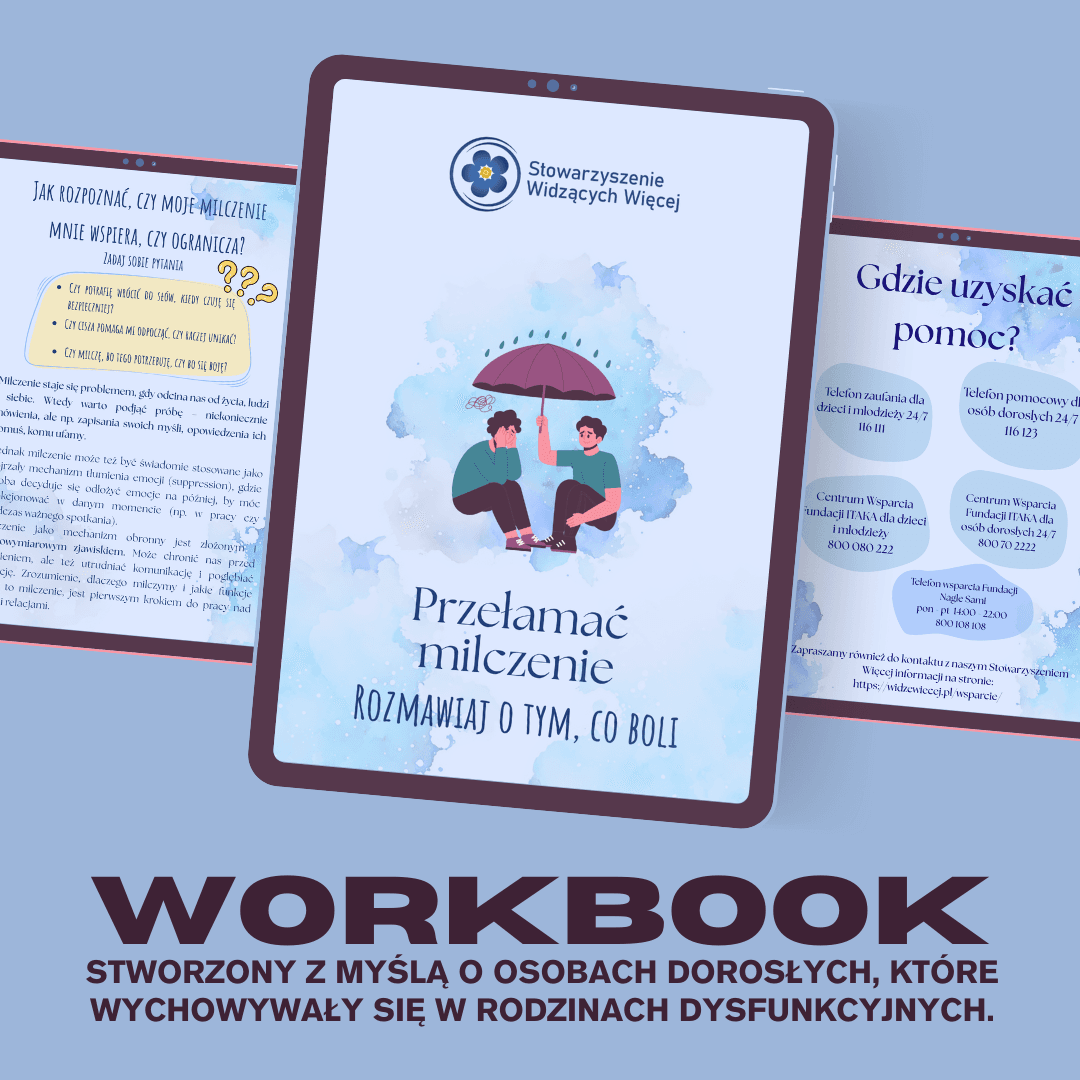 Przełamać milczenie - rozmawiaj o tym, co boli - workbook