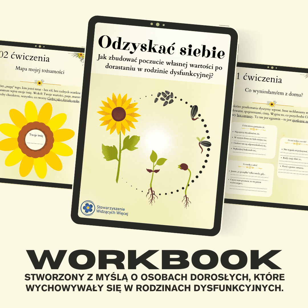 Odzyskać siebie. Jak zbudować poczucie własnej wartości po dorastaniu w rodzinie dysfunkcyjnej - workbook