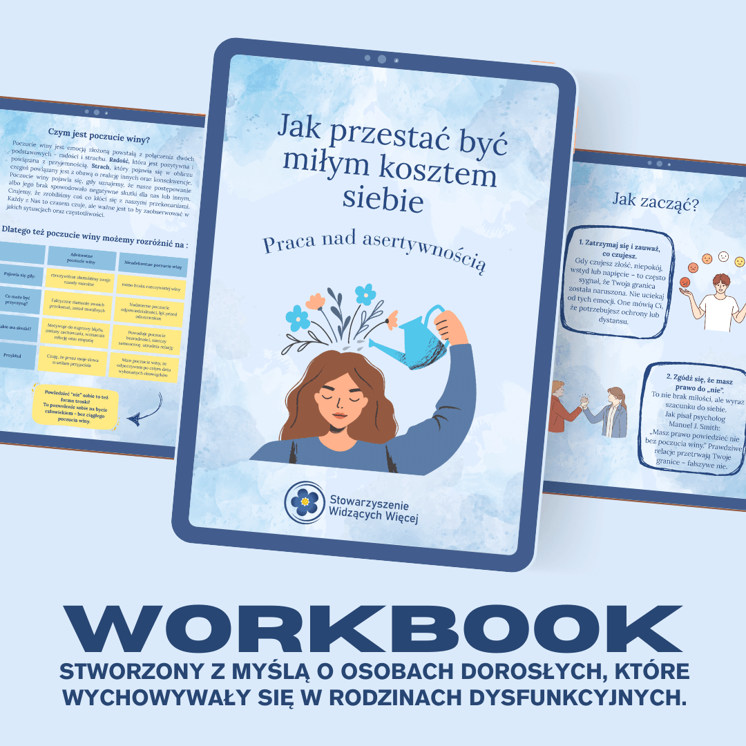 Jak przestać być miłym kosztem siebie. Praca nad asertywnością - workbook