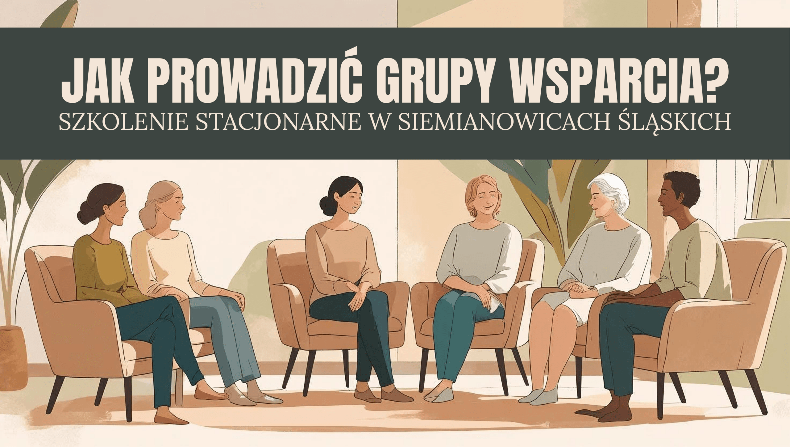 Szkolenie stacjonarne pt. "Jak prowadzić grupy wsparcia?" - 11 kwietnia 2026, Siemianowice Śląskie